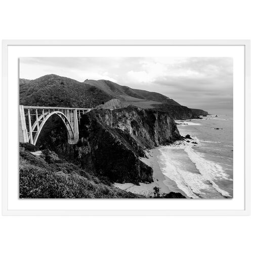 Big Sur Black and White - Big Sur, California Photograph by Carly Tabak Big Sur Black and White - Big Sur, California Photograph by Carly Tabak~P111121487