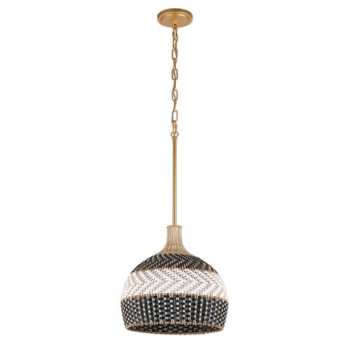Zanzibar 3 Light Rattan Pendant