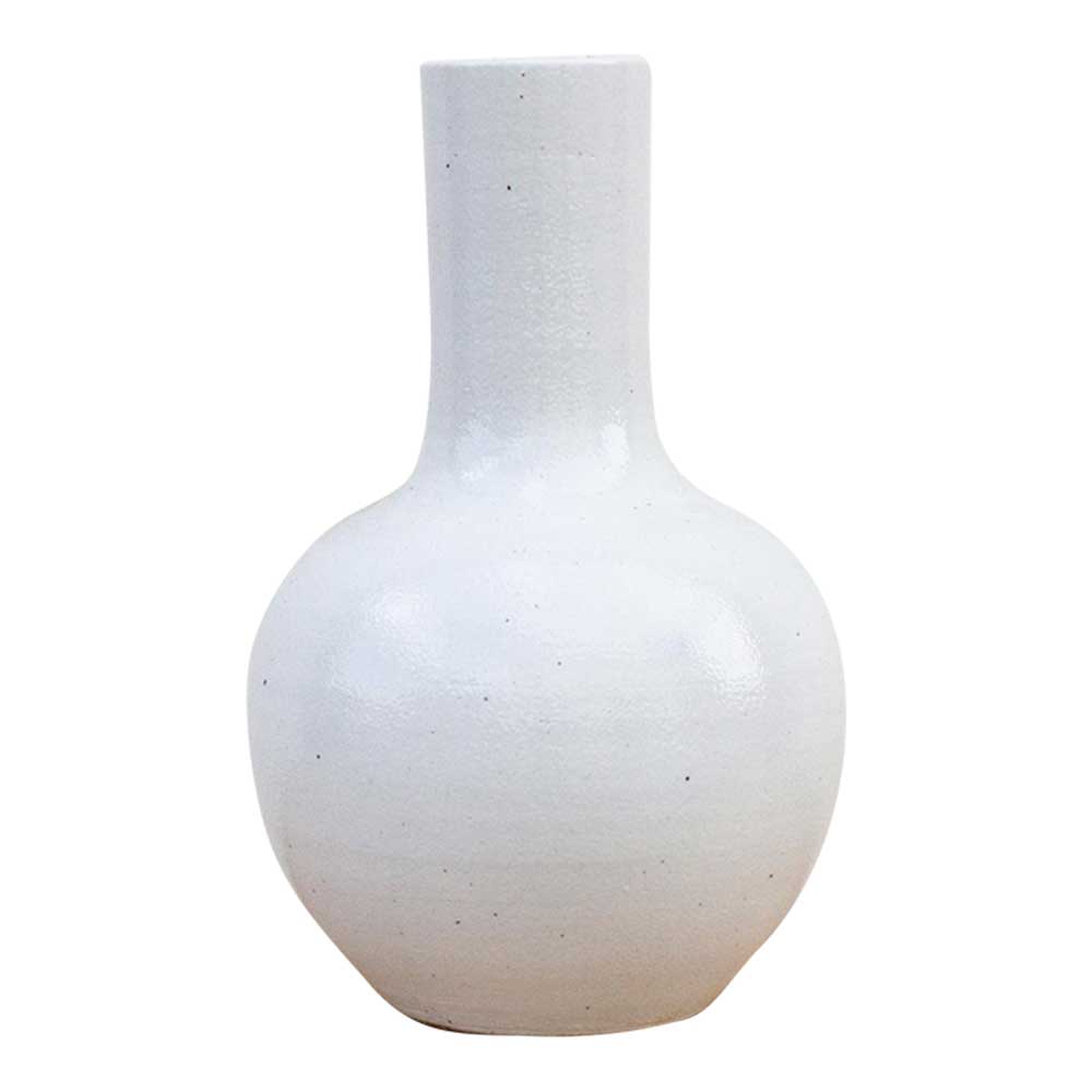 Very Tall Elongated Neck Asian Vase~P77689370