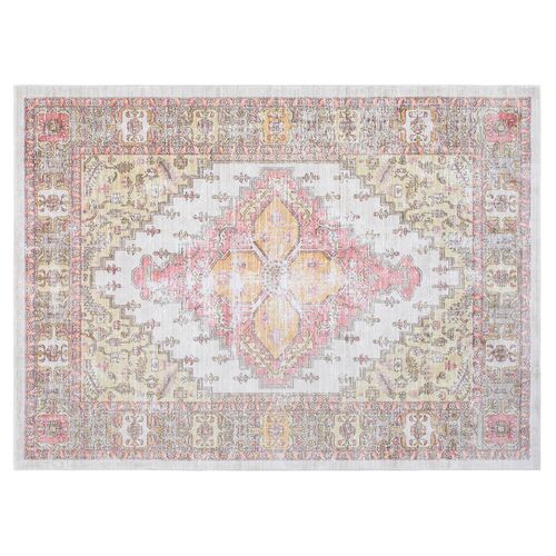 Uzziah Rug, Coral/Multi~P77351125