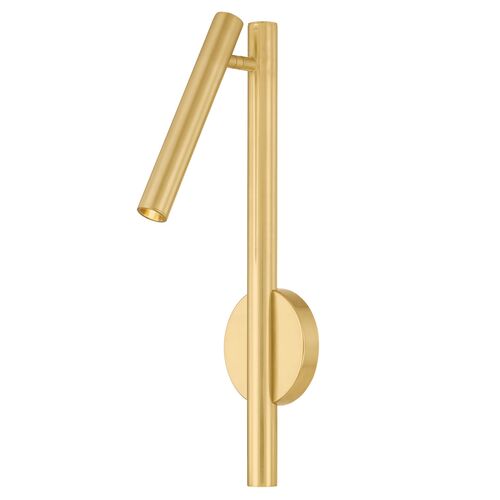Circleville Wall Sconce, Aged Brass