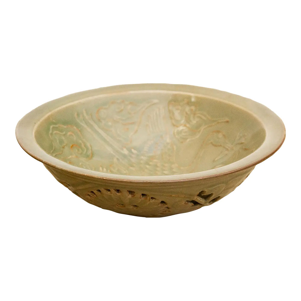 Antique Dragon Yaozhou Celadon Bowl Antique Dragon Yaozhou Celadon Bowl~P77728993