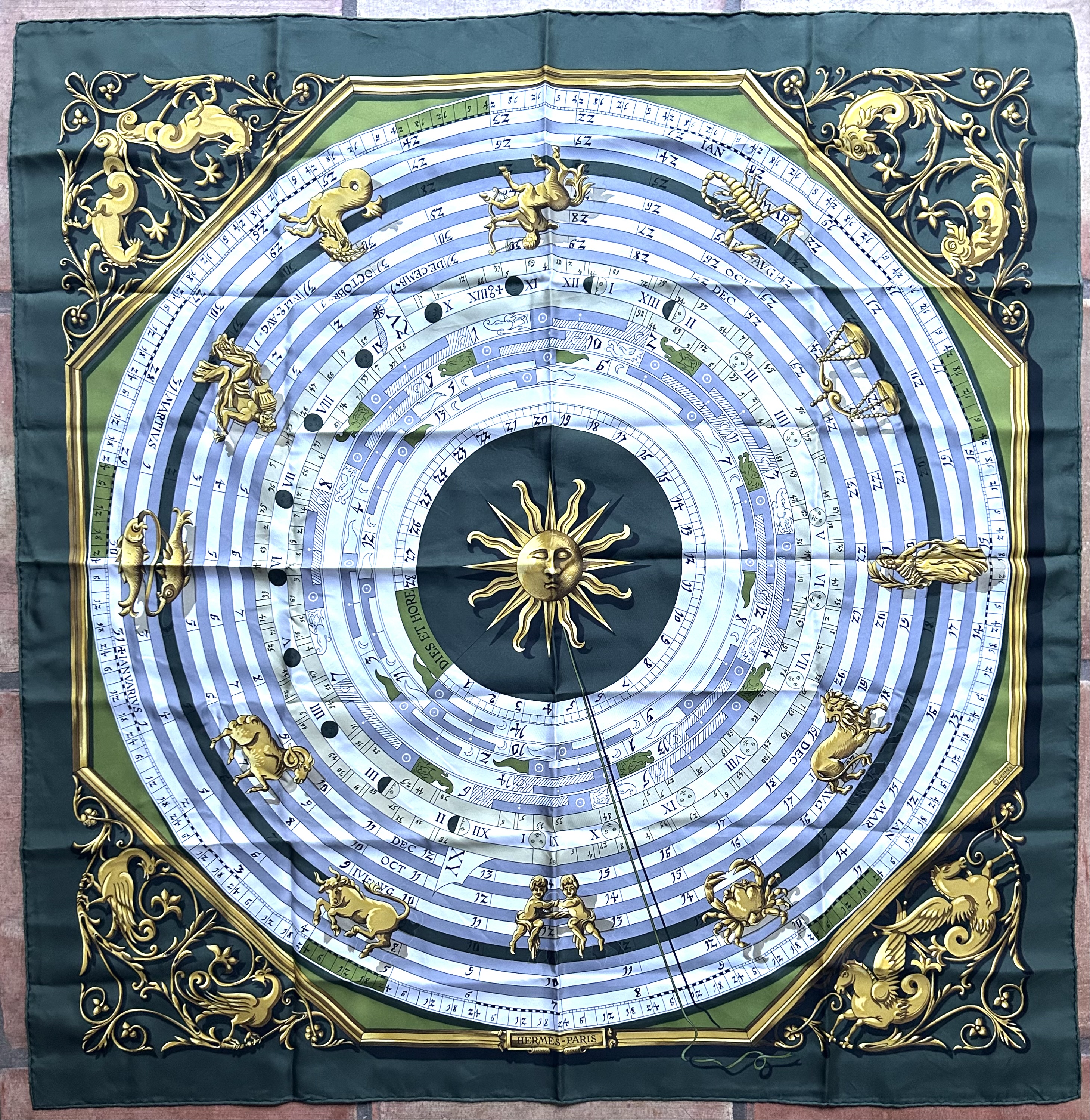 Hermes Astrologie Scarf~P77754800