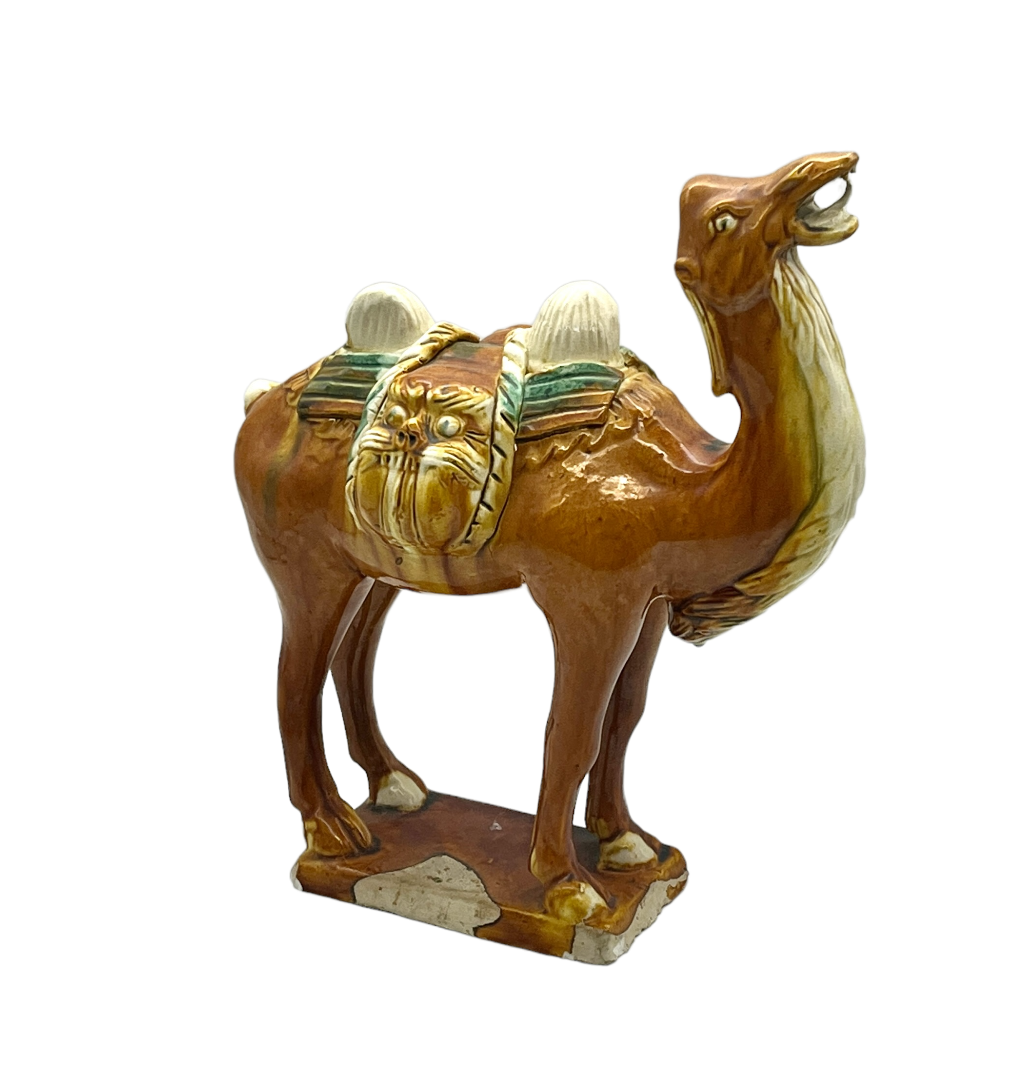 SanCai Tang Style Ceramic Camel Figure~P77659518