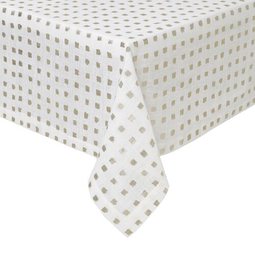 Antibes Tablecloth, Gold