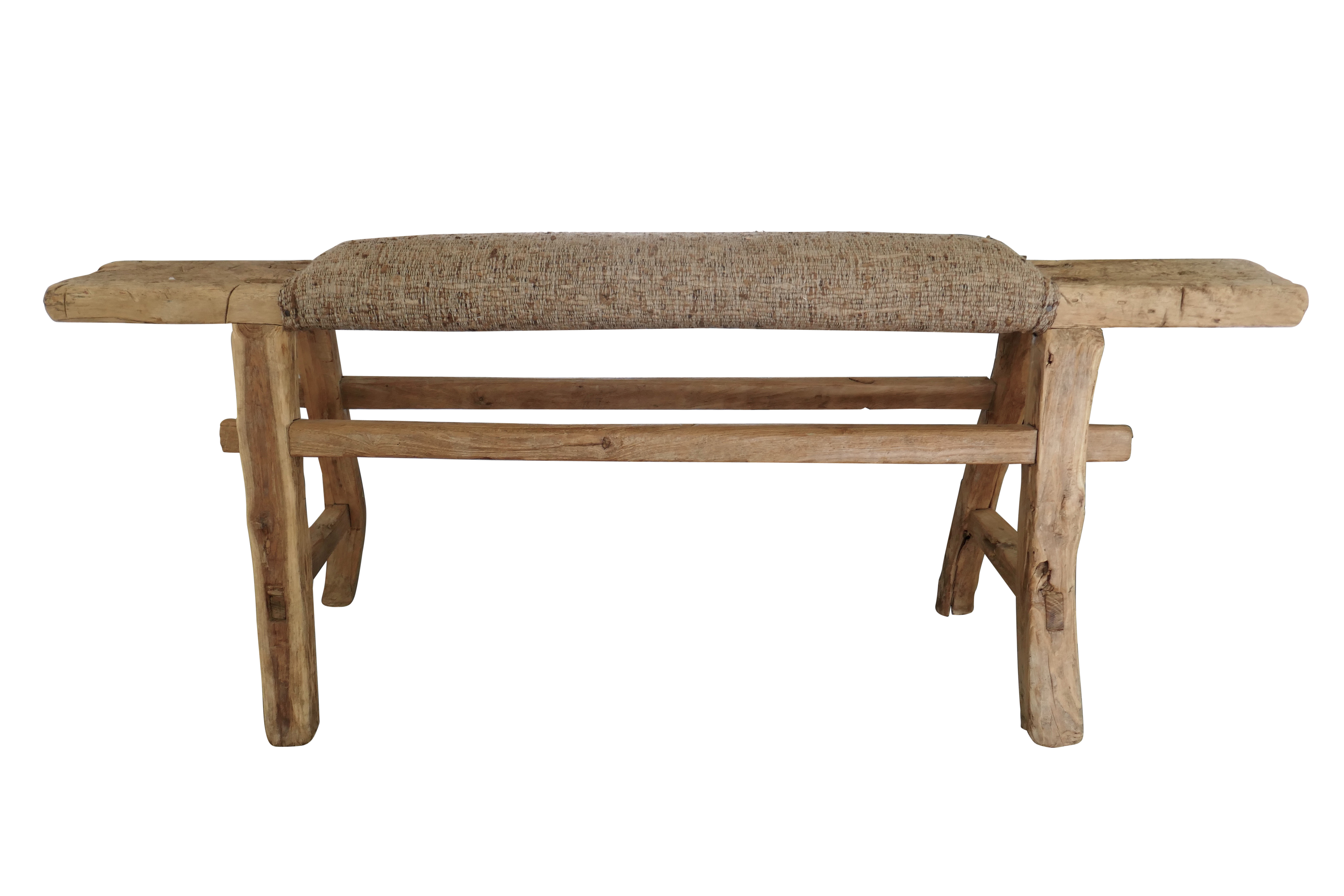 Antique Shandong Bench with Italian Silk~P77653136