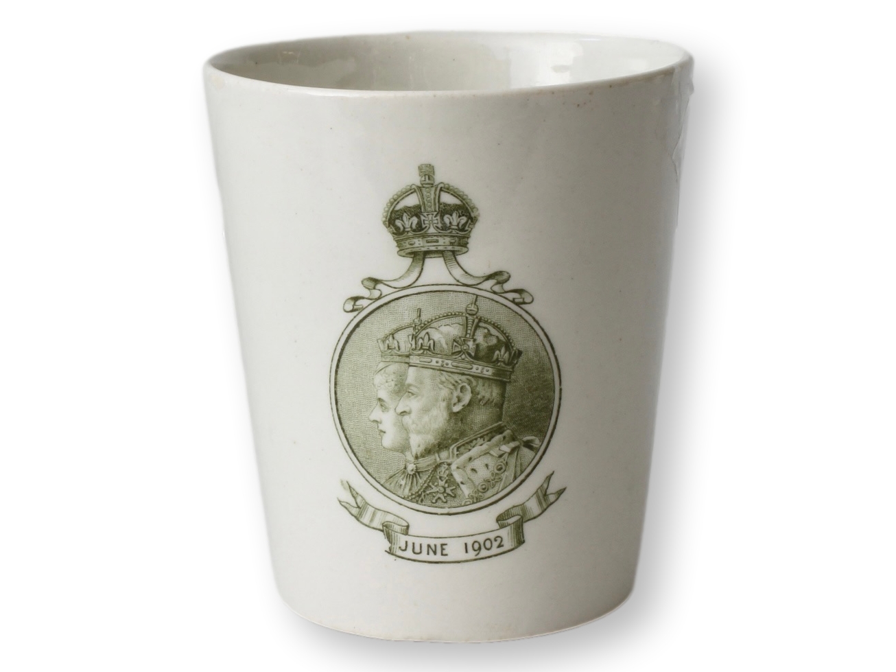 1902 King Edward Coronation Dinner Cup~P77719252