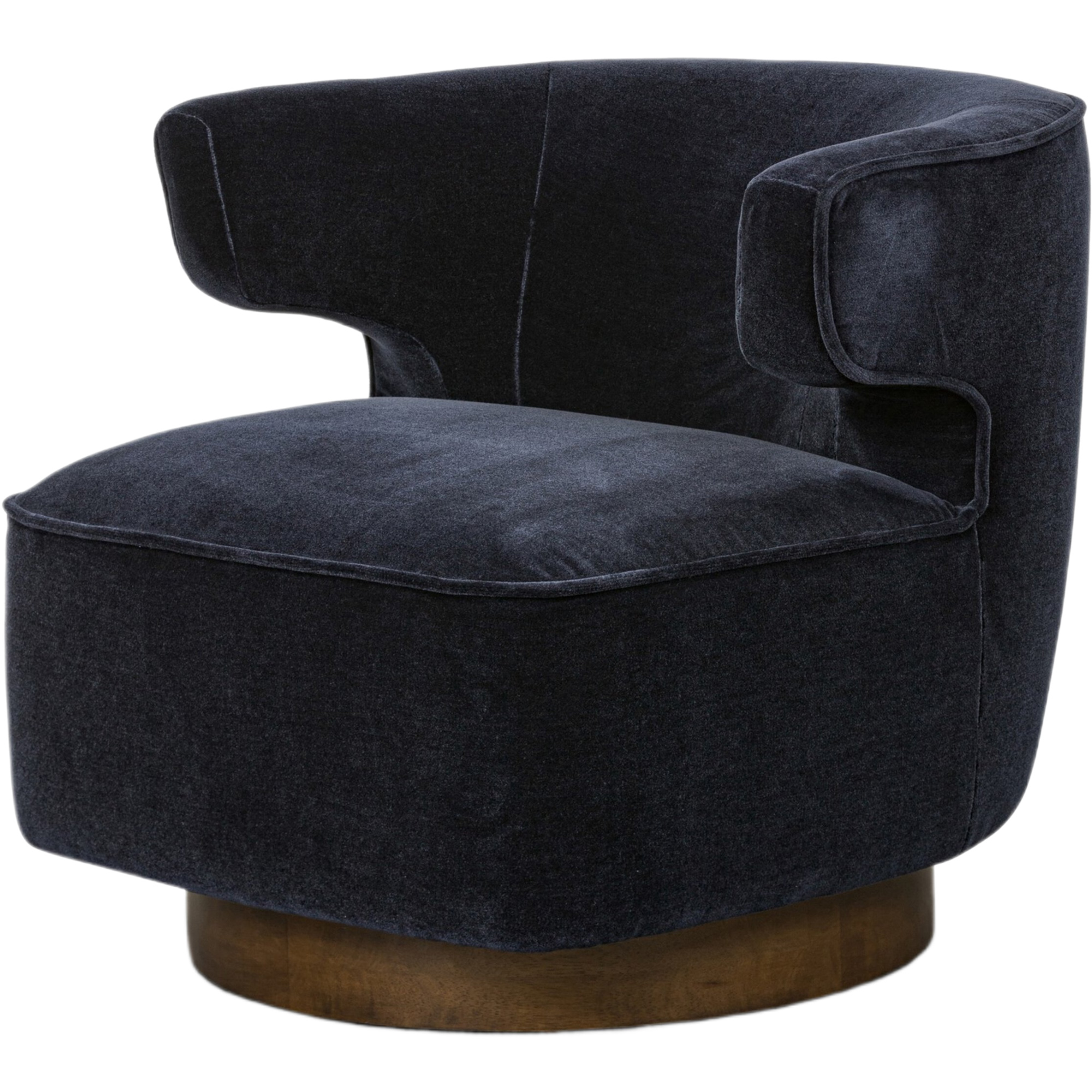 Lunair Swivel Chair, Monte Navy