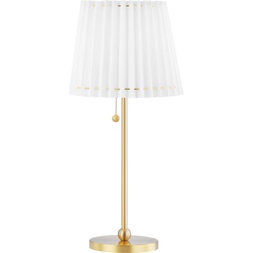Avi Table Lamp, Belgian Linen~P111126464