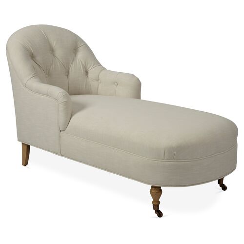 Marlowe Chaise, Ivory Crypton~P77412508