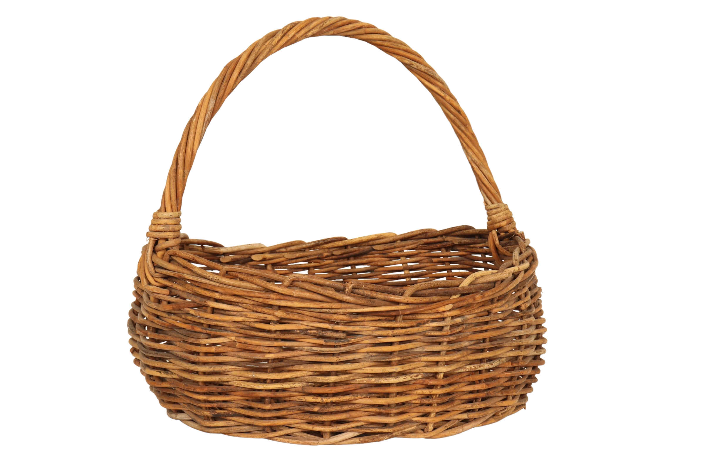 Woven Wicker Shopping Basket~P77665840