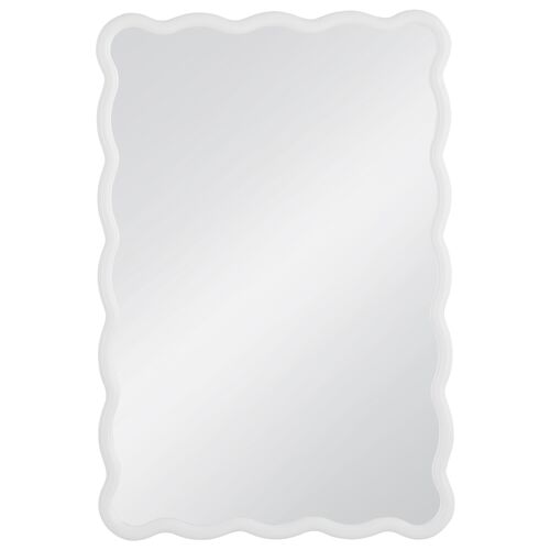 Eldora Wavy Rectangular Wall Mirror