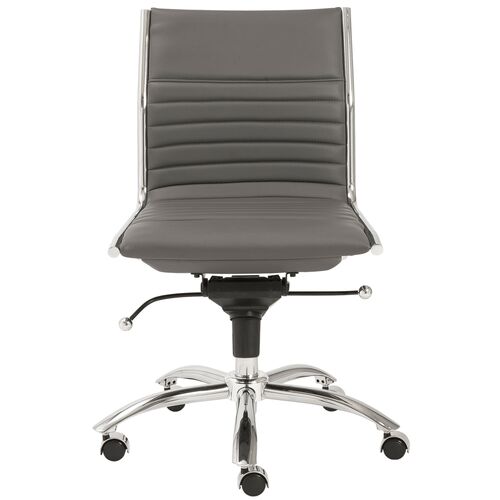 Bungie Comfort Low Back Armless Office Chair