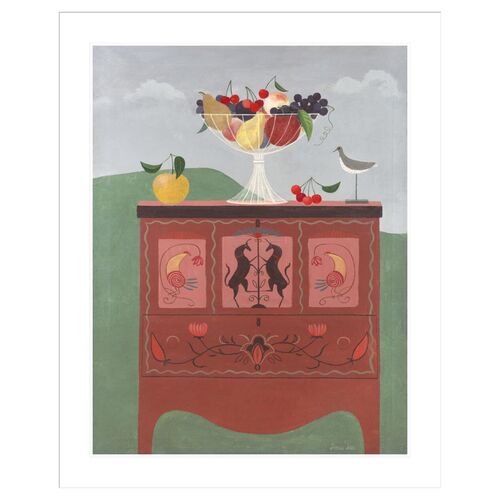 Fruits of Pennsylvania by Doris Lee Framed Print