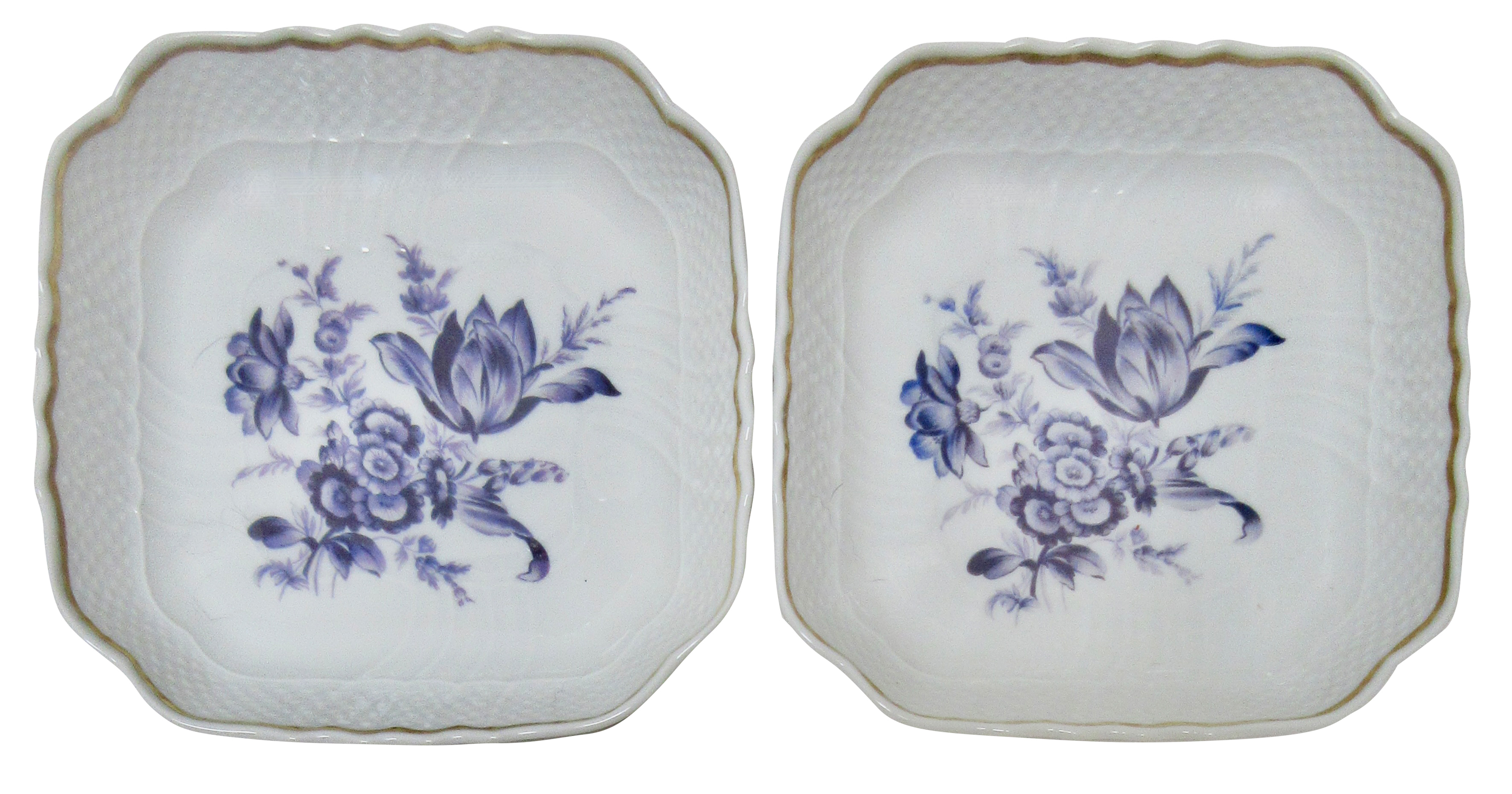 Ginori Italian Porcelain Tulip Trays S/2~P77658186