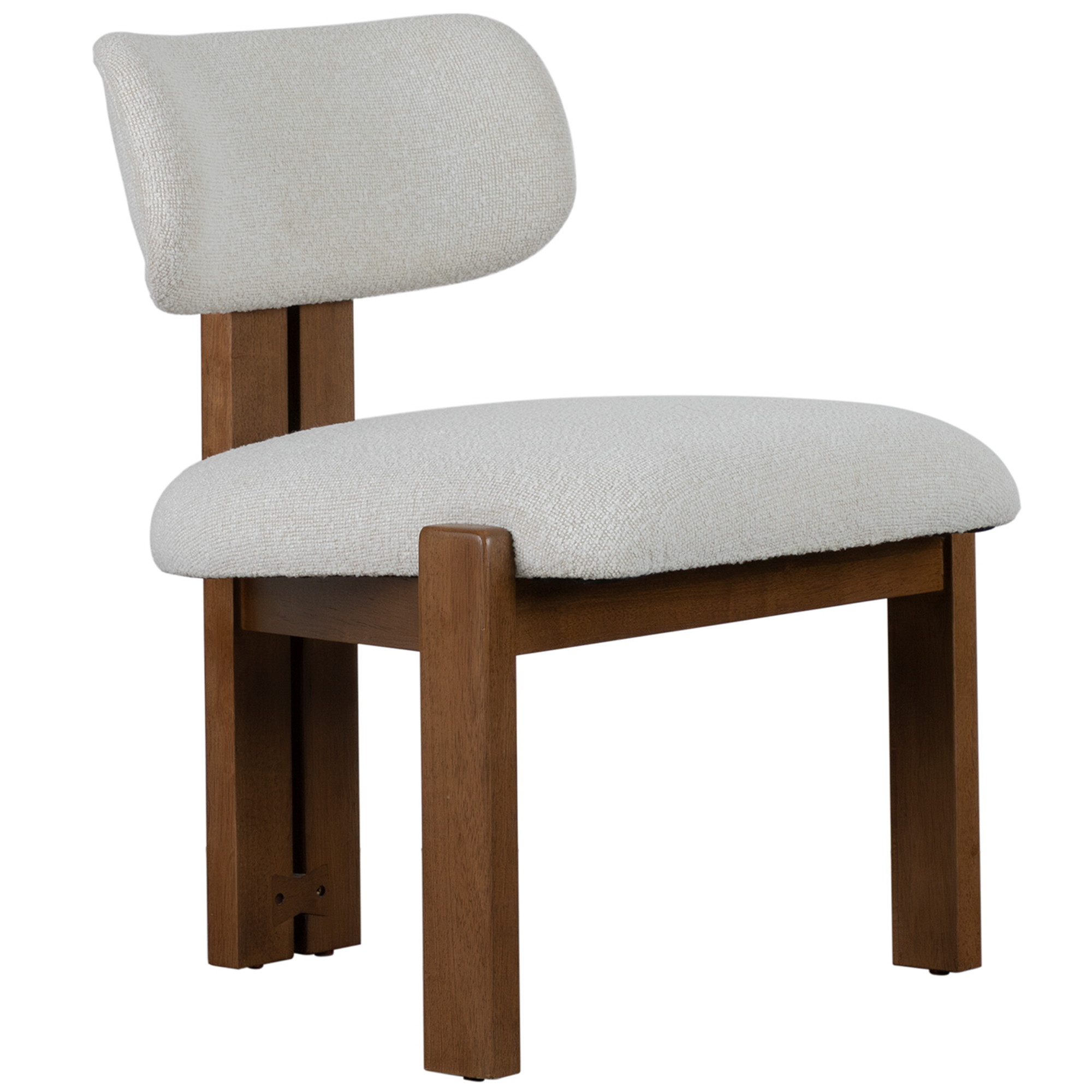 Antibes Woven Upholstered Dining Chair, Beige