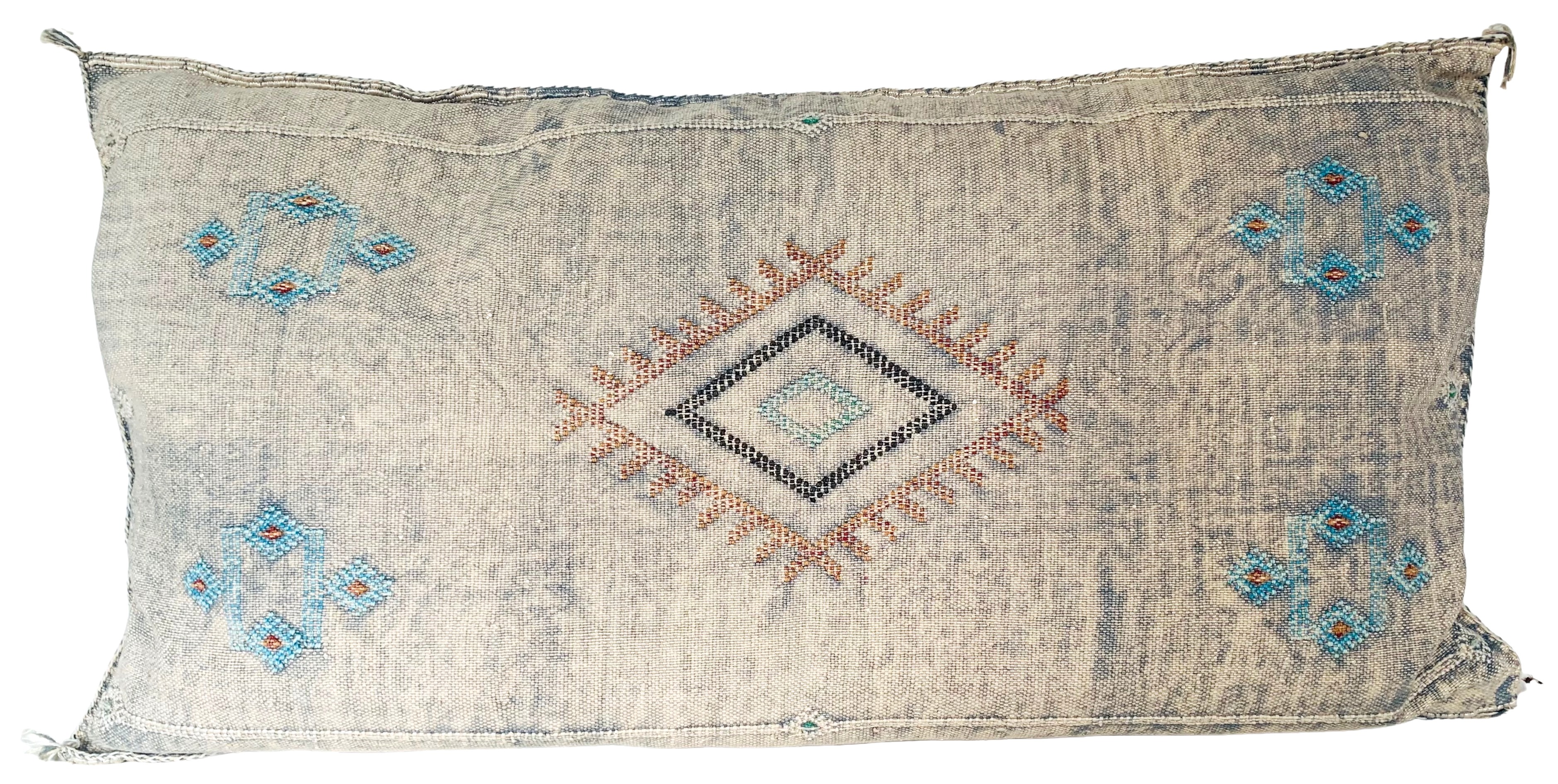 Moroccan Sabra Silk Lumbar Pillow