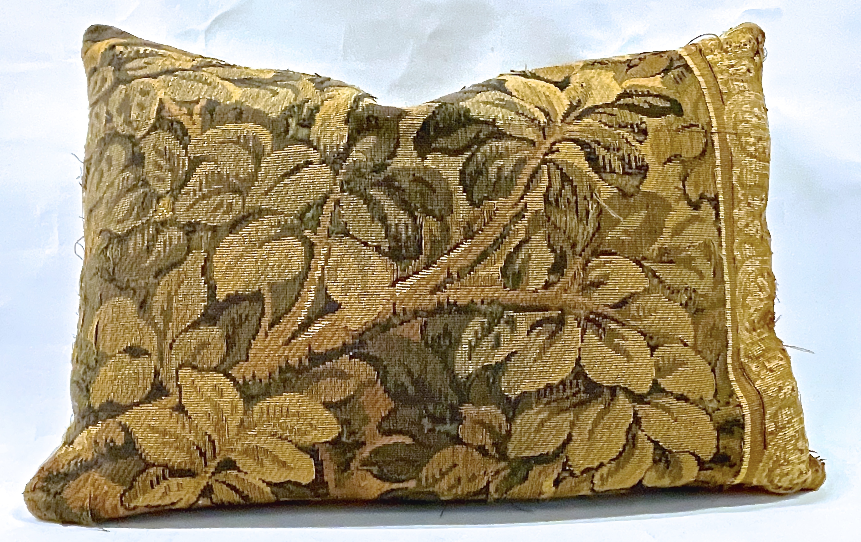 Branch Of Leaves Verdure Tapestry Pillow~P77623477