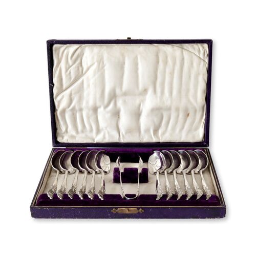 King George V Coronation Tea Spoon Set~P77667369