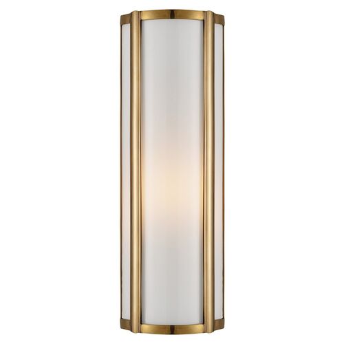 Basil Linear Sconce, Natural Brass~P76913406
