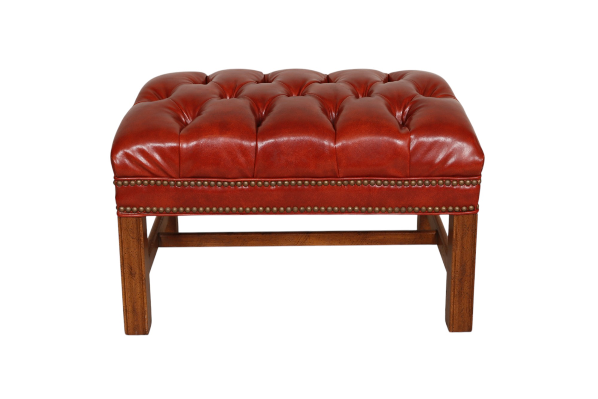 Chippendale Style Tufted Ottoman~P77728982