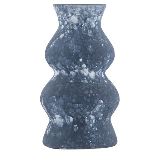 Large Phonecian Phonecian Vase, Navy/White~P77609896