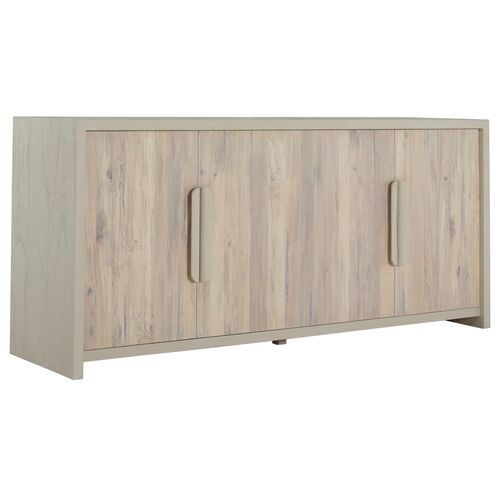 Zachariah 4-Door Sideboard, Natural
