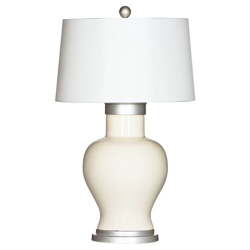 Cleo Table Lamp, Cream/Silver~P77414257