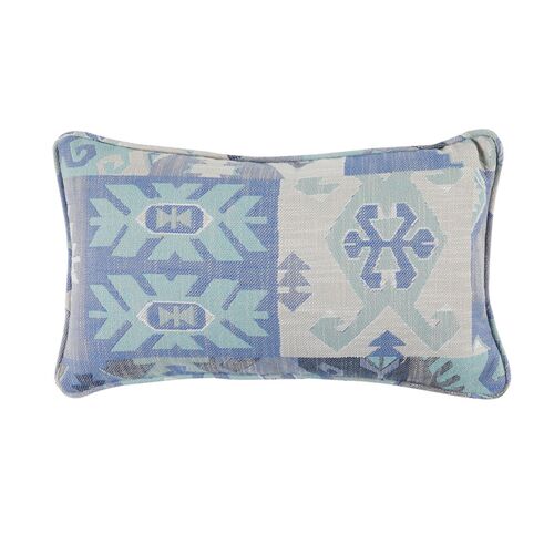 Kilim 14x24 Outdoor Lumbar Pillow Kilim 14x24 Outdoor Lumbar Pillow