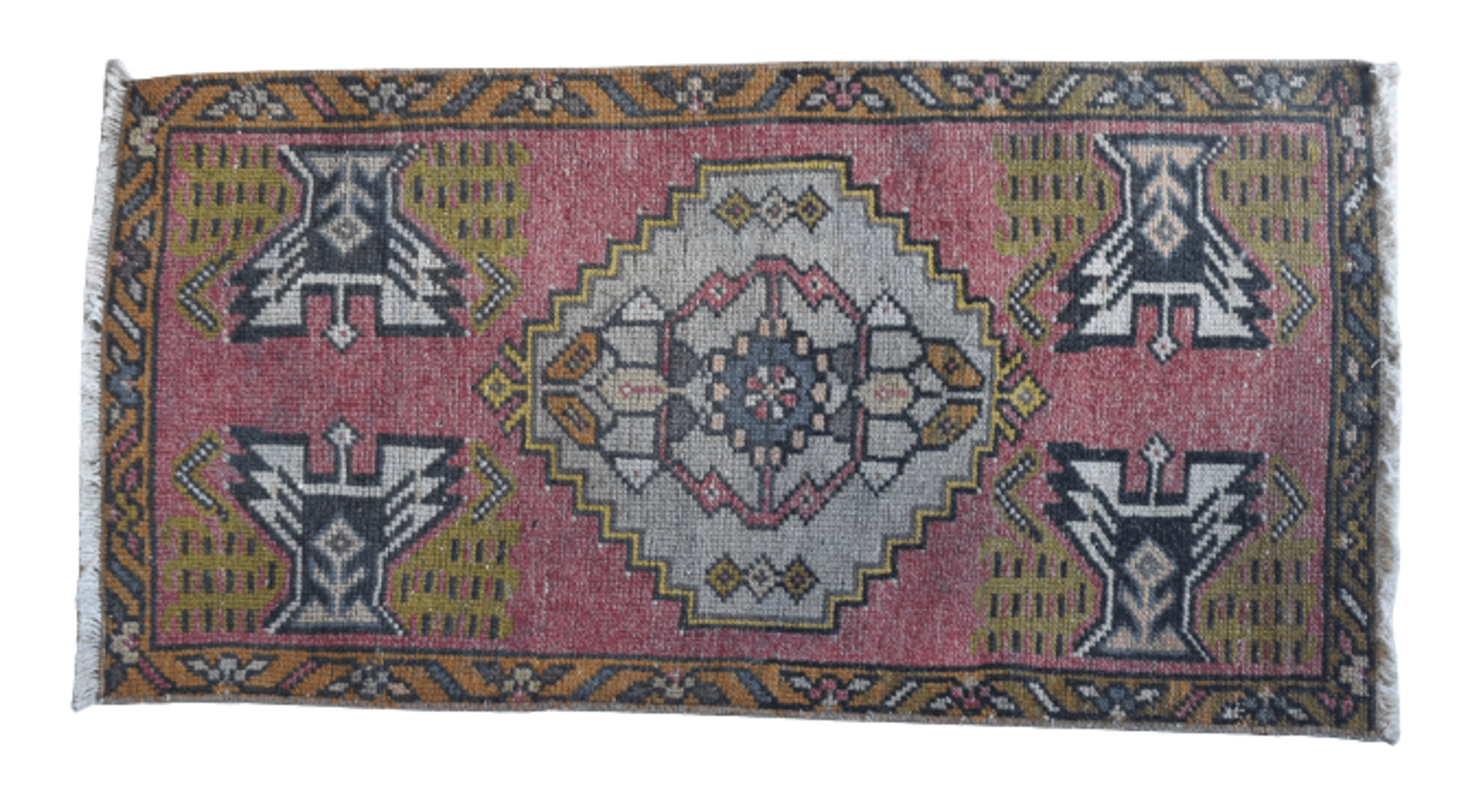Turkish Handmade Area Rug, 1'9" x 3'4"~P77604744