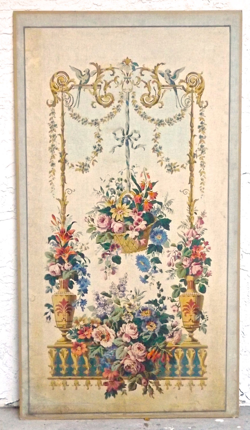 Ant Aubusson Tapestry Wall Panel