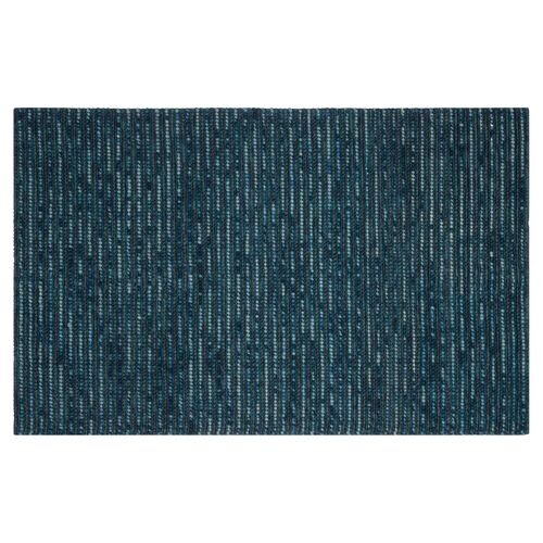 Sumner Jute-Blend Rug, Teal