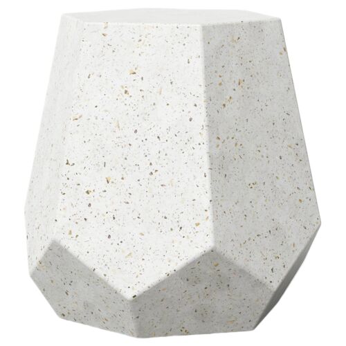 Artem Indoor/Outdoor Concrete Faceted Stool Artem Indoor/Outdoor Concrete Faceted Stool