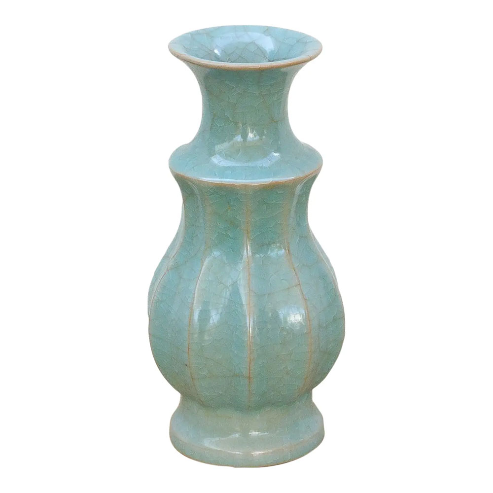 Celestial Blue Chinese Celadon Vase~P77751915