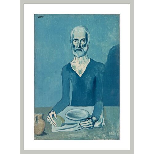 The Ascetic (L' Ascète) by Pablo Picasso Framed Print