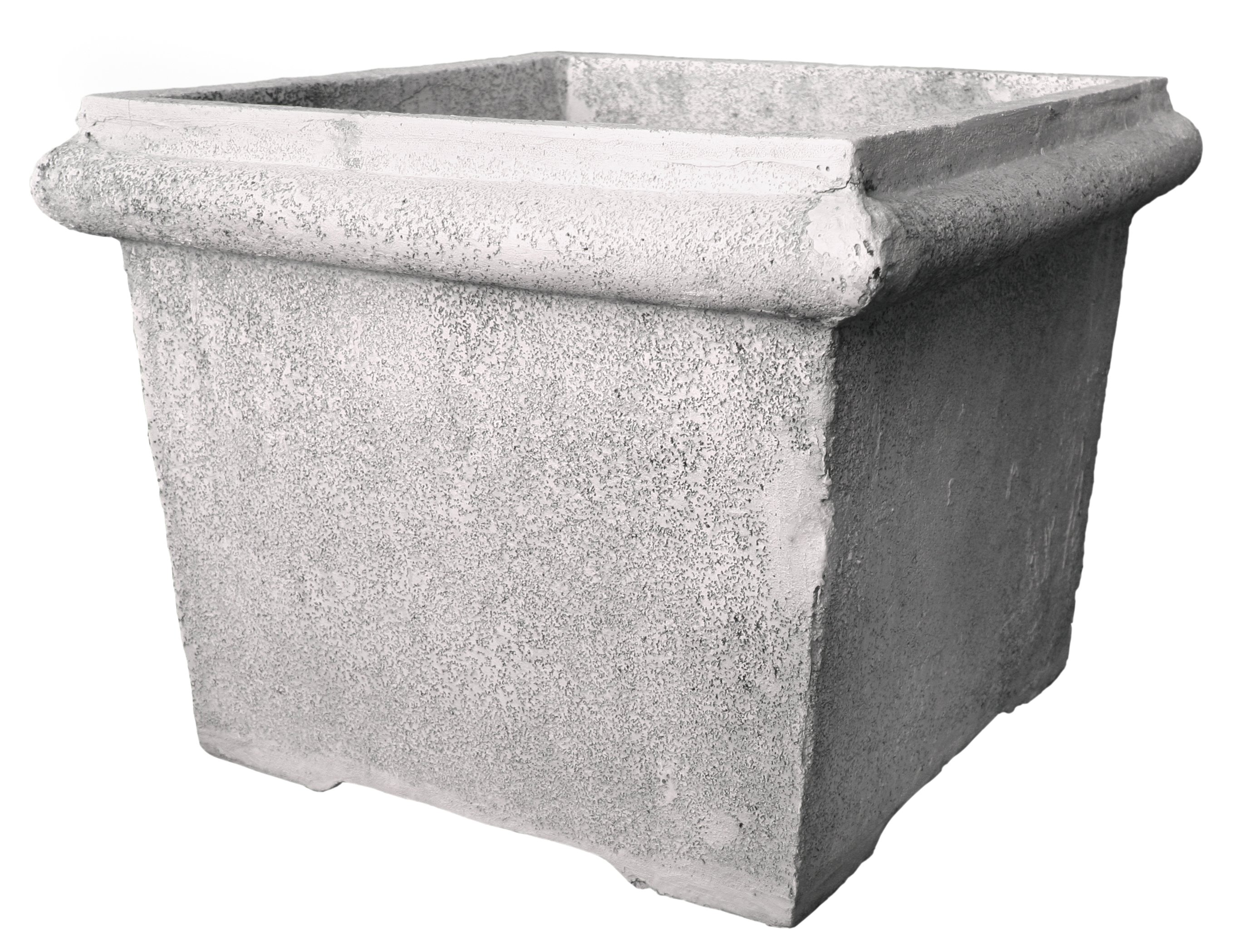 21" Logan Planter, Cathedral White One Kings Lane