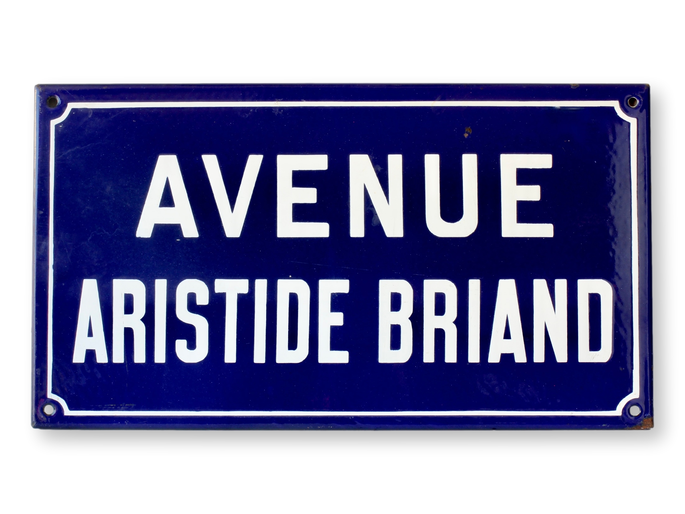 Vintage French Enameled Street Sign~P77718997