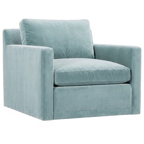 Ellery Velvet Swivel Chair Ellery Velvet Swivel Chair