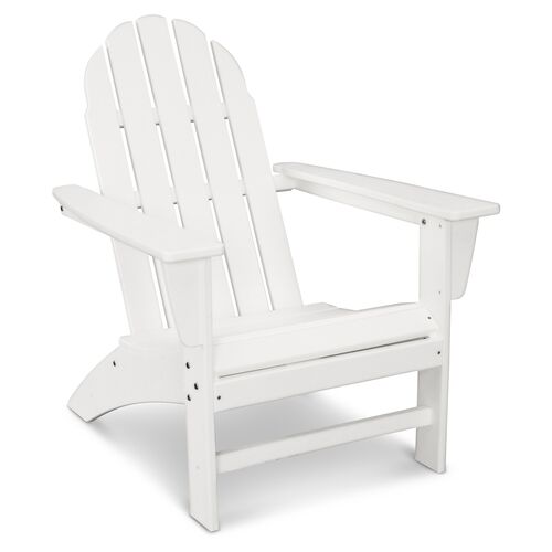 Vineyard Adirondack Chair, White~P77438092