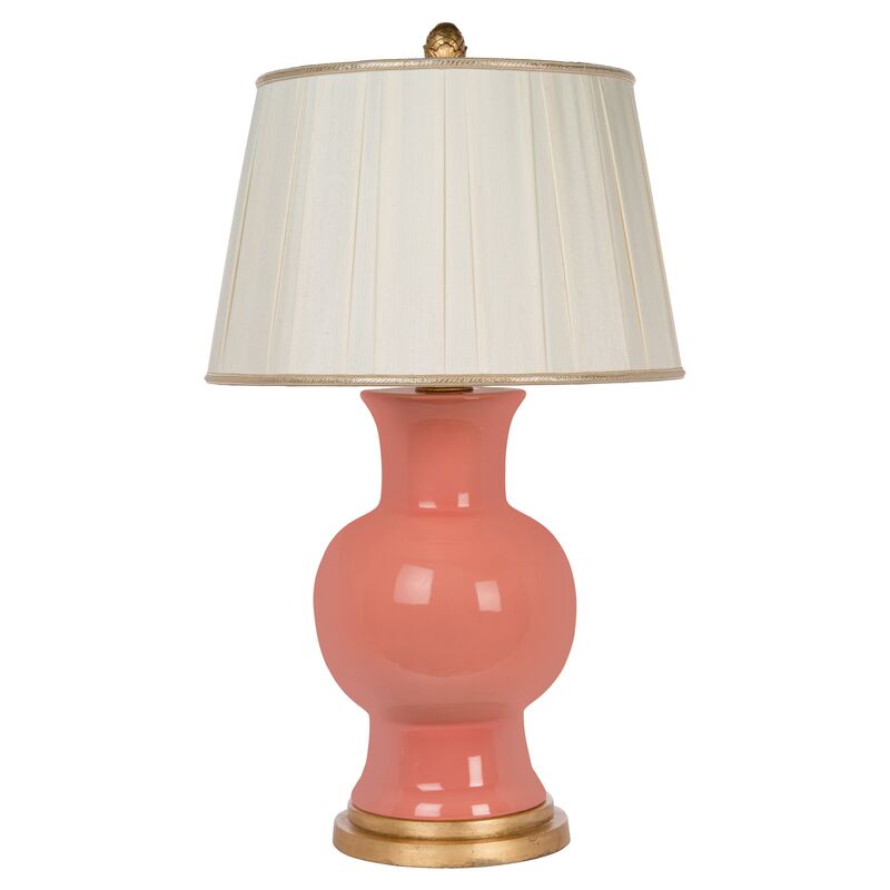Juliette Table Lamp, Coral