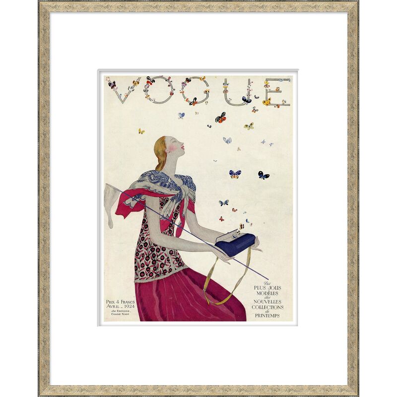 Vogue Magazine Cover, Butterflies
