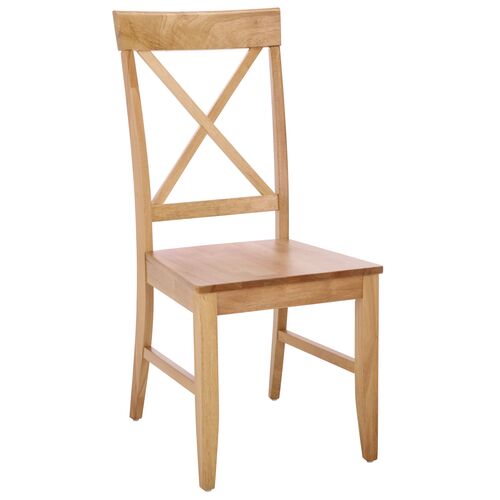 Maximilien X Back Side Chair Maximilien X Back Side Chair