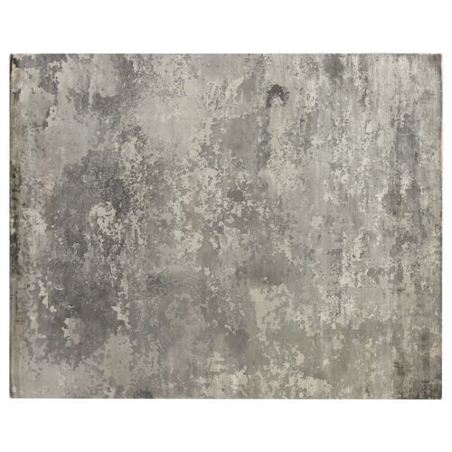 Gray Space Waters Rug, Gray/Ivory~P77506067