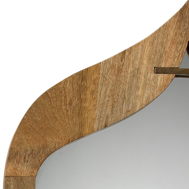 Jamie Young Jasmine Wall Mirror, Natural/Brass One Kings Lane