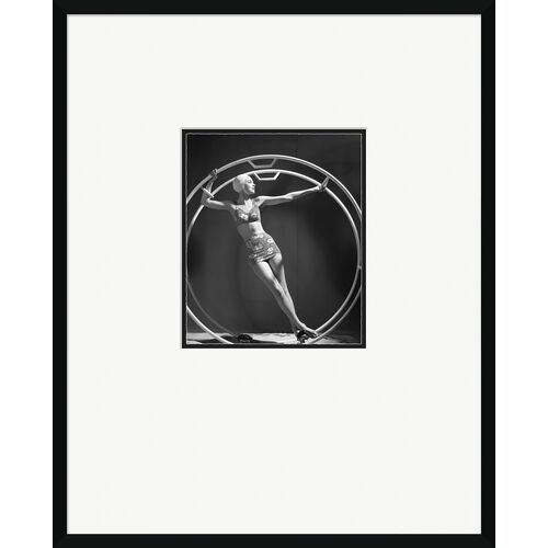 Glamour, "A Model Wearing a Swimsuit in an Excerise Ring", John Rawlings, June 1, 1942 Photograph Glamour, "A Model Wearing a Swimsuit in an Excerise Ring", John Rawlings, June 1, 1942 Photograph