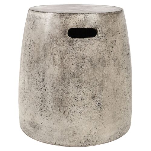 Hive Concrete Stool, Gray~P77541633