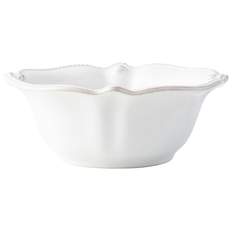 Berry & Thread Cereal Bowl, Whitewash