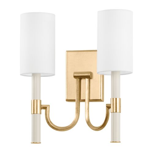 Gustine 2-Light Wall Sconce