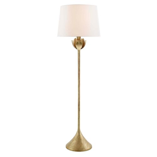 Alberto Floor Lamp, Antique Gold Leaf~P77498383