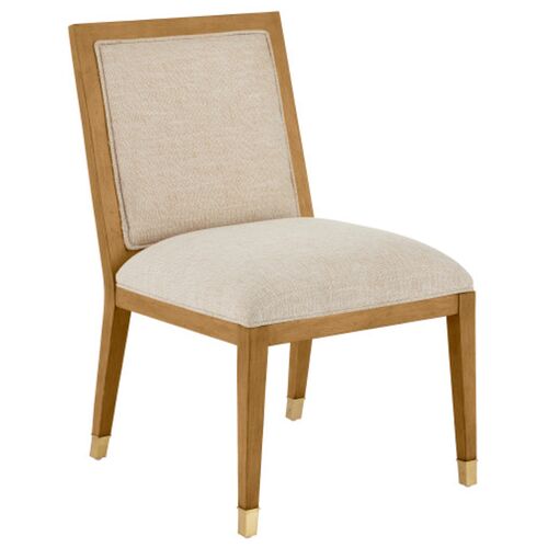 Santos Performance Fabric Rattan Side Chair